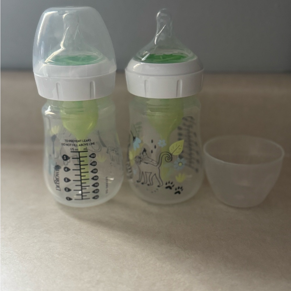 Baby Bottles with Animal Design